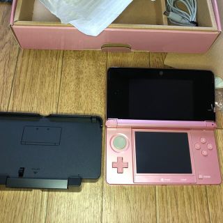 ニンテンドウ(任天堂)のNintendo 3DS 本体 ミスティピンク(携帯用ゲーム機本体)