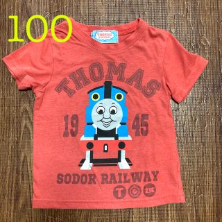 タカラトミー(Takara Tomy)のトーマス　Tシャツ　赤　100㎝(Tシャツ/カットソー)