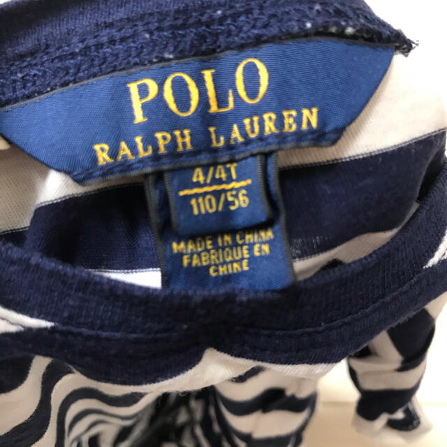 POLO RALPH LAUREN(ポロラルフローレン)のラルフローレン4T Tシャツ キッズ/ベビー/マタニティのキッズ服女の子用(90cm~)(Tシャツ/カットソー)の商品写真