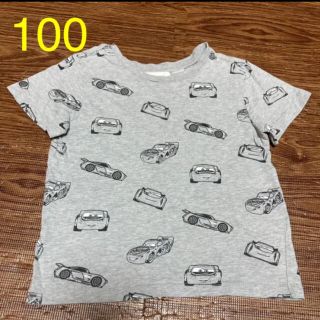 エイチアンドエイチ(H&H)のH&M カーズ　Tシャツ　100㎝　グレー(Tシャツ/カットソー)