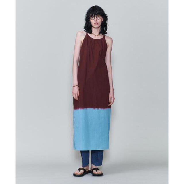 roku 6 COTTON DOBBY DYE DRESS/ワンピース - ロングワンピース/マキシ ...