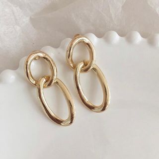 ドゥーズィエムクラス(DEUXIEME CLASSE)のdouble rings pierce GOLD s925 post(ピアス)