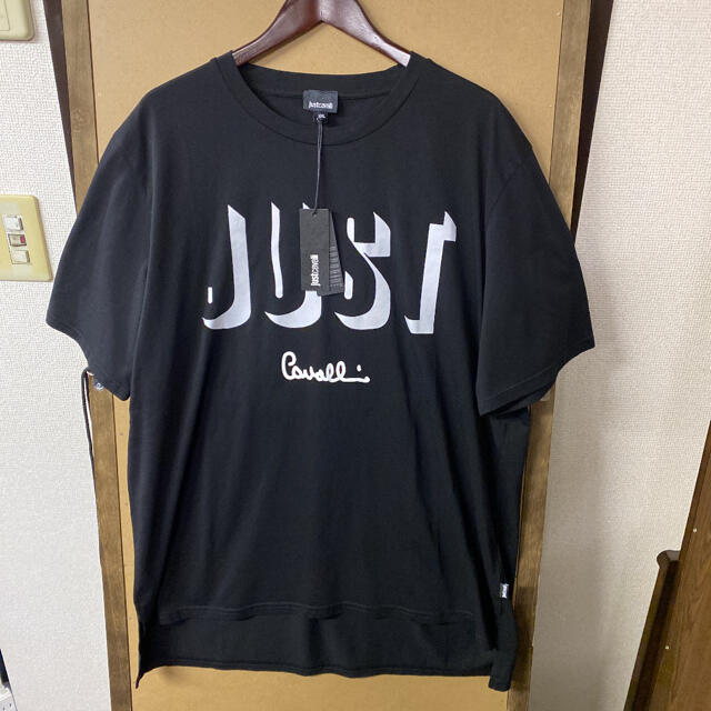 【新品】justcavalli ビッグサイズ デザインTシャツ XXLサイズ