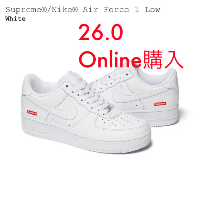 Supreme®/Nike® Air Force 1 Low