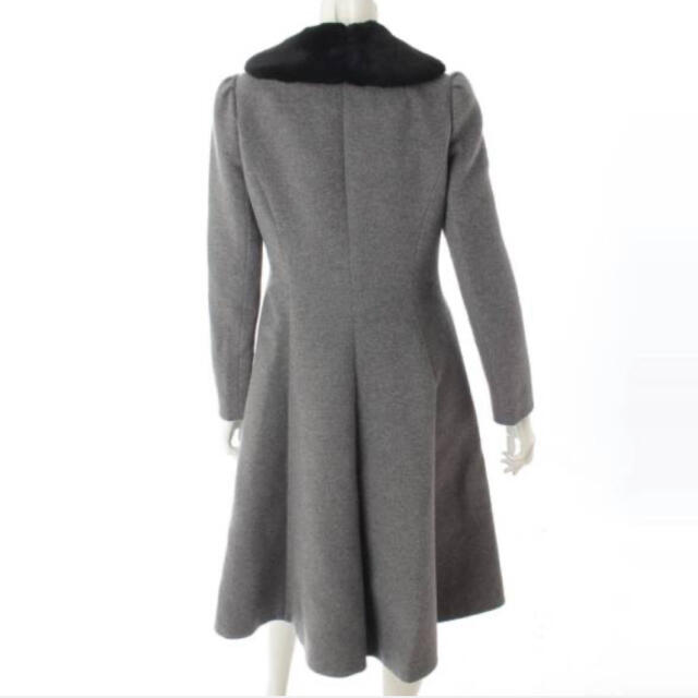 ☆極美品♡カシミヤ混♡Rene ルネ Aライン フレアスカート ロングコート-