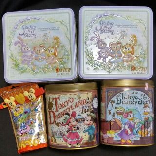 ディズニー(Disney)の【mkk様専用】Disney　お菓子５点セット　スプリングインブルーム(菓子/デザート)