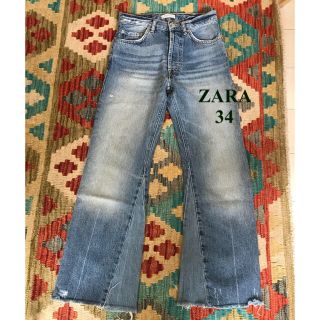 ザラ(ZARA)のZARA 34 フレアデニムパンツ　(デニム/ジーンズ)