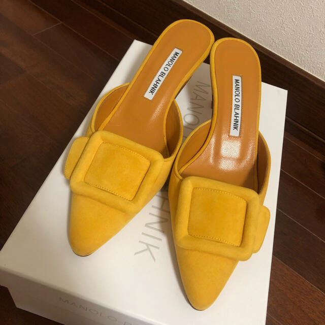 【値下げ】MANOLO BLAHNIK maysale ミュール