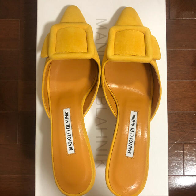 MANOLO BLAHNIK(マノロブラニク)の【値下げ】MANOLO BLAHNIK maysale ミュール　 レディースの靴/シューズ(ミュール)の商品写真