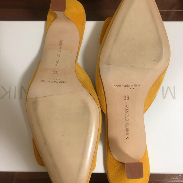 MANOLO BLAHNIK(マノロブラニク)の【値下げ】MANOLO BLAHNIK maysale ミュール　 レディースの靴/シューズ(ミュール)の商品写真