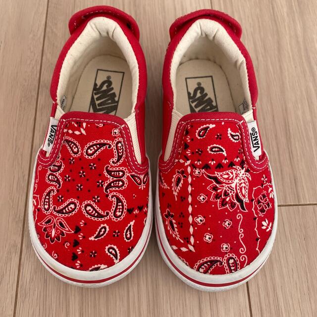 VANS(ヴァンズ)のVANS スリッポン 16cm キッズ/ベビー/マタニティのキッズ靴/シューズ(15cm~)(スリッポン)の商品写真