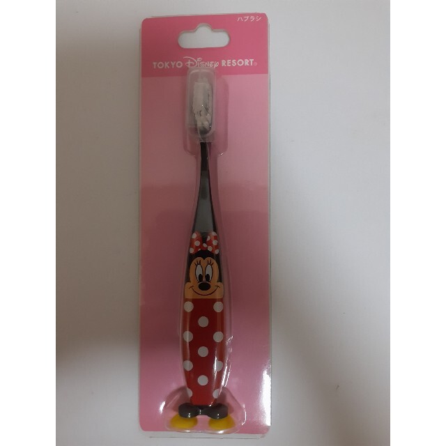 Disney(ディズニー)のミニーマウス　歯ブラシ キッズ/ベビー/マタニティの洗浄/衛生用品(歯ブラシ/歯みがき用品)の商品写真