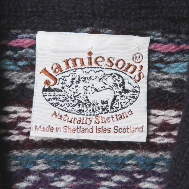 Jamieson's by USED SELECT SHOP LOOP ラクマ店｜ラクマ フェアアイルショールカラーニットベスト M メンズの通販 国産得価
