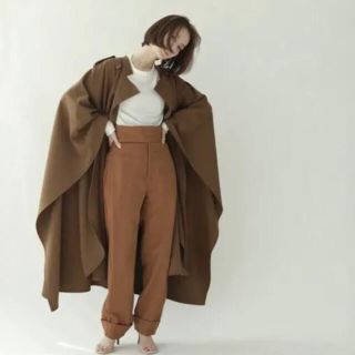 トゥデイフル(TODAYFUL)のlouren waistbelt highwaist tack pants(カジュアルパンツ)