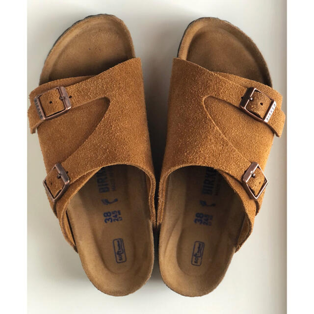 BIRKENSTOCK(ビルケンシュトック)のビルケンシュトック チューリッヒ ミンク 38 BIRKENSTOCK レディースの靴/シューズ(サンダル)の商品写真