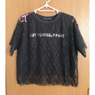 ページボーイ(PAGEBOY)の美品✨PAGEBOY✨レースTシャツ(Tシャツ(半袖/袖なし))