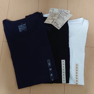 ムジルシリョウヒン(MUJI (無印良品))の無印 クールネックTシャツ 3枚セット(Tシャツ(半袖/袖なし))