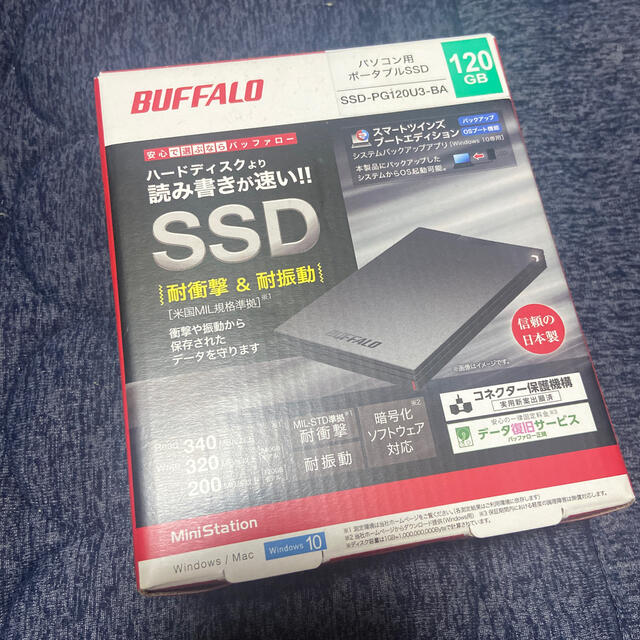 Buffalo - パソコン用 ポータブルSSDの通販 by ぴす's shop｜バッファローならラクマ