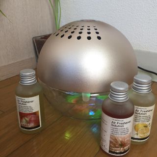 [cocoro@mode]Air Freshener&solution3本セット(空気清浄器)