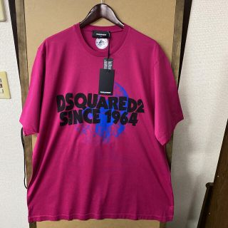 ディースクエアード(DSQUARED2)の【新品】DSQUARED2 プリントTシャツ Lサイズ(Tシャツ/カットソー(半袖/袖なし))