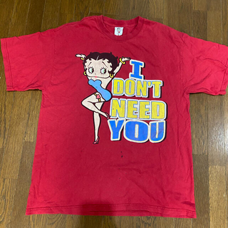古着　02s BettyBoop ベディ ベティちゃん　Tシャツ　vintage(Tシャツ/カットソー(半袖/袖なし))