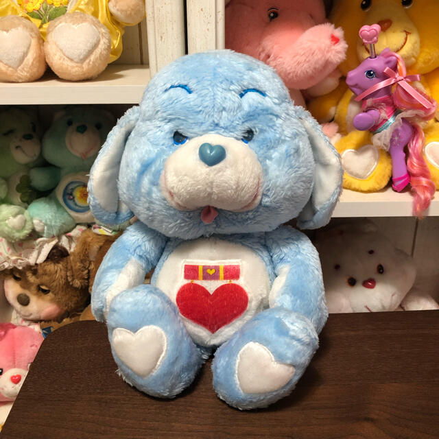 CareBears(ケアベア)のケアベア　ビンテージ　ドッグ エンタメ/ホビーのおもちゃ/ぬいぐるみ(ぬいぐるみ)の商品写真