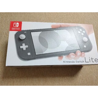 ニンテンドースイッチ(Nintendo Switch)のNintendo Switch Liteグレー本体 ニンテンドースイッチライト(家庭用ゲーム機本体)