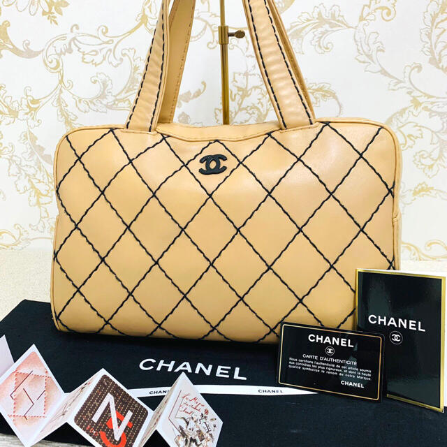 ◯専用商品◯  CHANEL ＊ ワイルドステッチ　ボストン　ハンドバッグバッグ