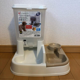 アイリスオーヤマ(アイリスオーヤマ)の自動給餌器 自動餌やり器 ペット用 犬 猫 皿 ディッシュ アイリスオーヤマ(その他)
