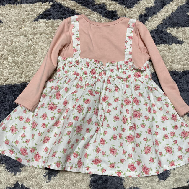 80cm  長袖ワンピース キッズ/ベビー/マタニティのベビー服(~85cm)(ワンピース)の商品写真