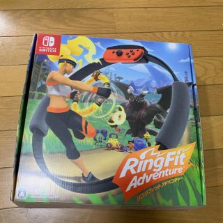 ニンテンドウ(任天堂)のリングフィットアドベンチャー　Switch (家庭用ゲーム機本体)