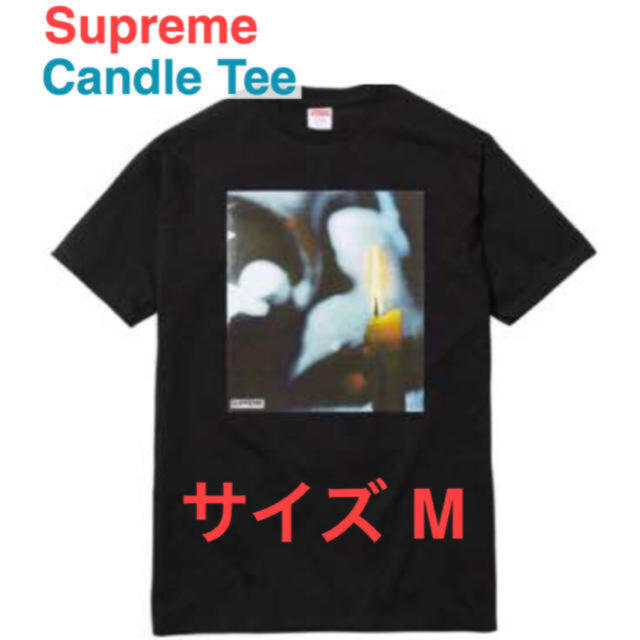 【新品未使用 M】Supreme：キャンドル Tシャツ
