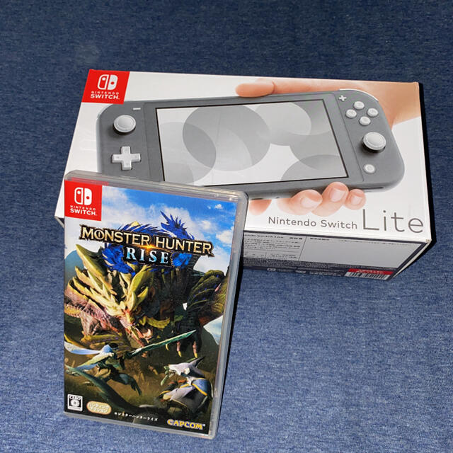 Nintendo swich lite モンスターハンターライズ