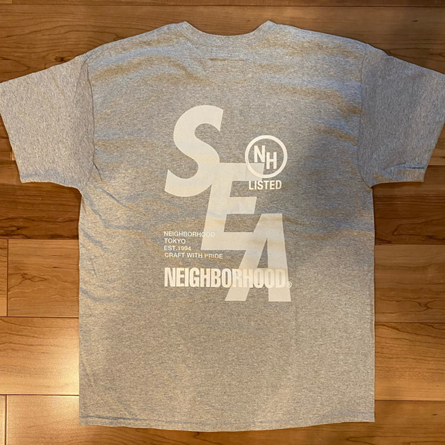 SEA(シー)のNEIGHBORHOOD × WIND AND SEA  Tシャツ　Lサイズ メンズのトップス(Tシャツ/カットソー(半袖/袖なし))の商品写真
