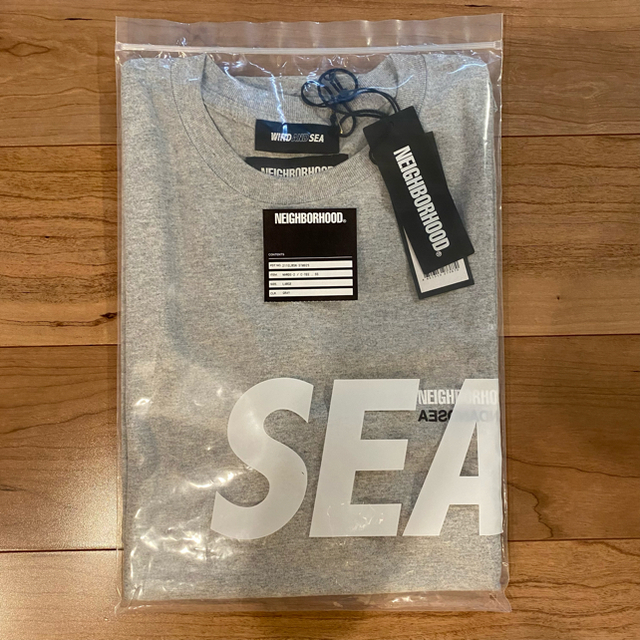 SEA(シー)のNEIGHBORHOOD × WIND AND SEA  Tシャツ　Lサイズ メンズのトップス(Tシャツ/カットソー(半袖/袖なし))の商品写真