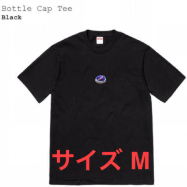 【新品未使用 M】Supreme：Botlle Cap Tee 王冠 Tシャツ