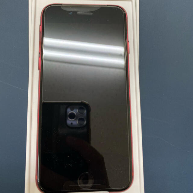 安いHOT Apple - iPhoneSE第2世代 赤 64GB AU SIMロック解除済 SIM