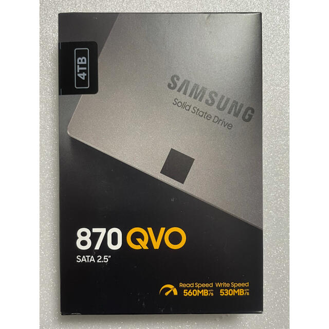 SAMSUNG 4TＢ SSD 870 QVO MZ-77Q4T0B/IT