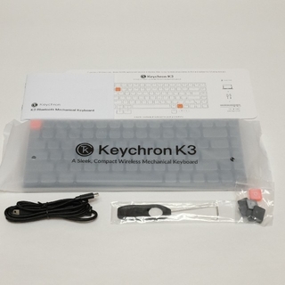 Keychron K3 キーボード + キーキャップ + ポーチの通販 by 箕白's