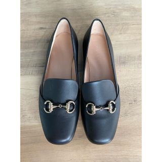 グッチ(Gucci)のグッチ ホースビット ローファー 黒(ローファー/革靴)