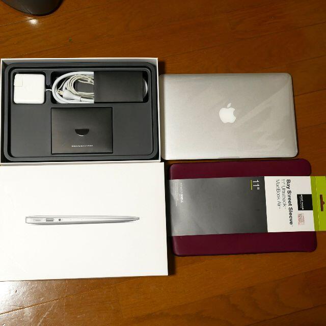 Apple(アップル)のMacBook Air 11インチ Mid 2013 MD711J/A スマホ/家電/カメラのPC/タブレット(ノートPC)の商品写真
