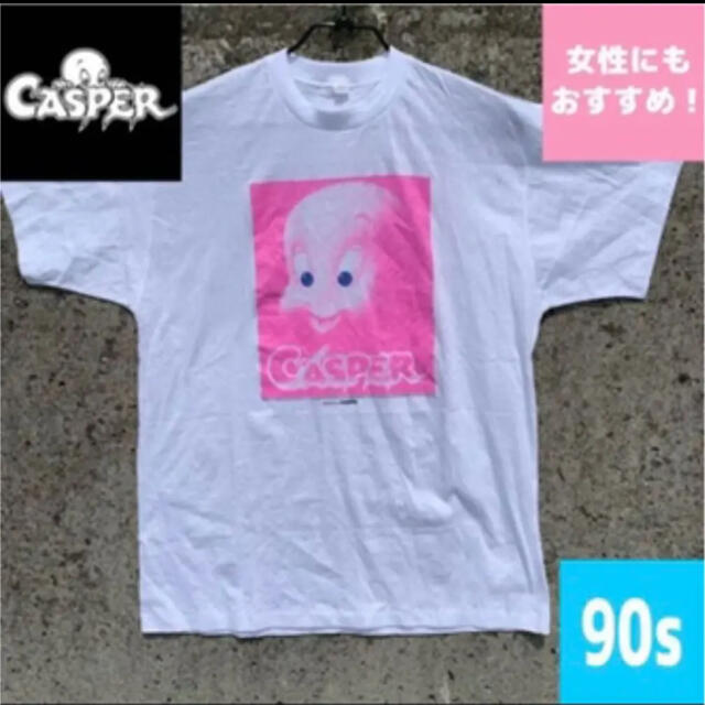 トップス90s キャスパー　Tシャツ　映画t ムービーt アニメt