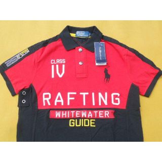 ポロラルフローレン(POLO RALPH LAUREN)のラルフローレン POLO SHIRT RAFTING S 赤黒(ポロシャツ)
