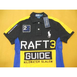 ポロラルフローレン(POLO RALPH LAUREN)のラルフローレン POLO SHIRT RAFTING XS 黒黄青(ポロシャツ)