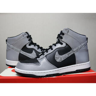 ナイキ(NIKE)のNIKE DUNK PRM HI SP ナイキ ダンク 黒蛇 リフレクター(スニーカー)