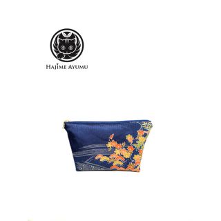 【現品1点限り‼︎】HAJIME AYUMU 高級和柄着物リメイクデザインポーチ(ポーチ)