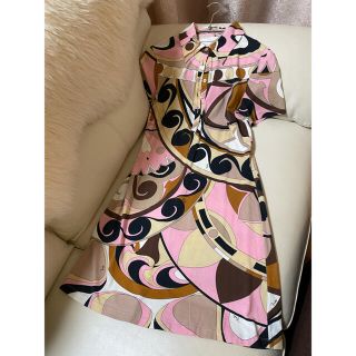 エミリオプッチ(EMILIO PUCCI)のエミリオ　プッチ　ワンピース(ひざ丈ワンピース)