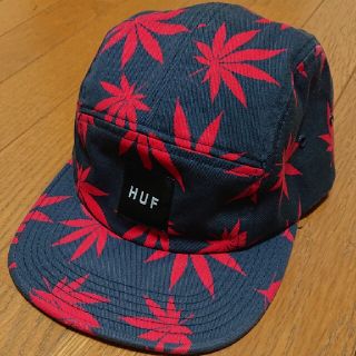 ハフ(HUF)のHUF ハフ キャップ  ガンジャ柄 ベースボールキャップ(キャップ)