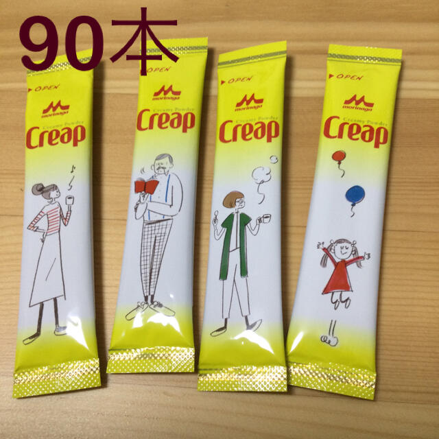 森永乳業(モリナガニュウギョウ)の森永　クリープ　3g✖️90本 食品/飲料/酒の飲料(コーヒー)の商品写真