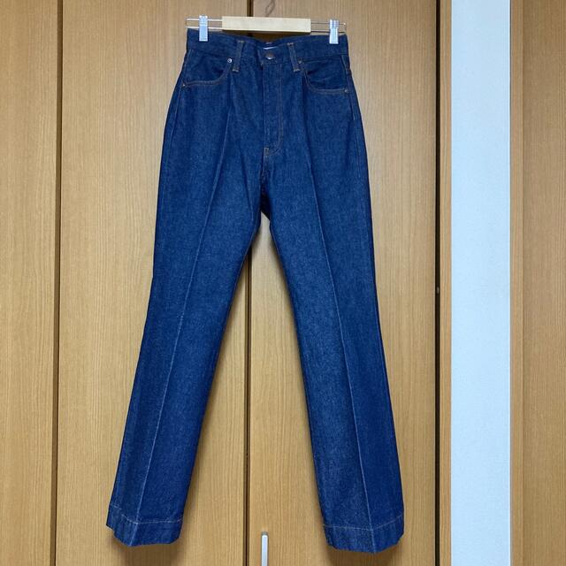 plage】センタープレスデニムパンツ 2022年激安 www.toyotec.com
